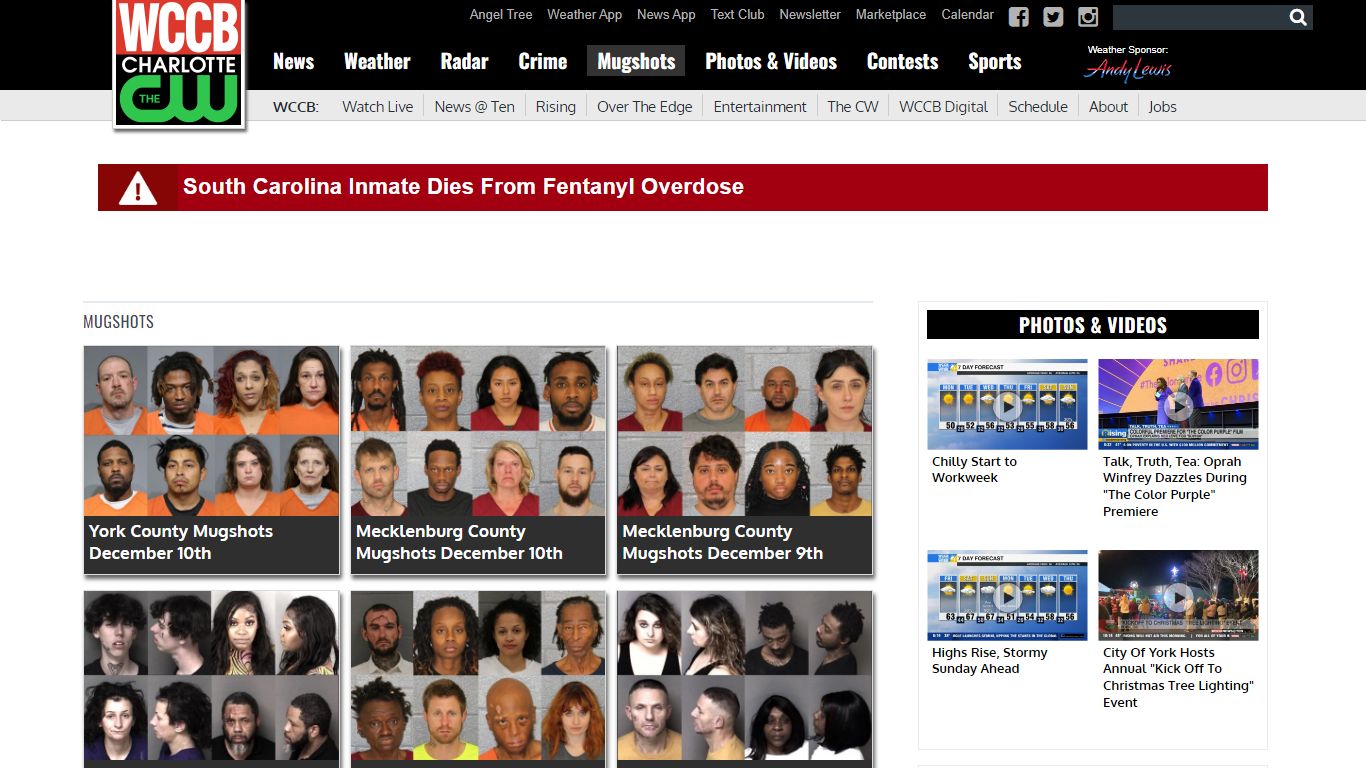 Mugshots - WCCB Charlotte's CW